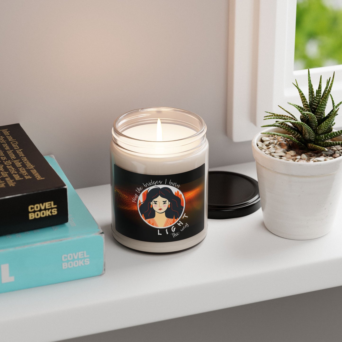 **Burning Bridges** Scented Soy Candle