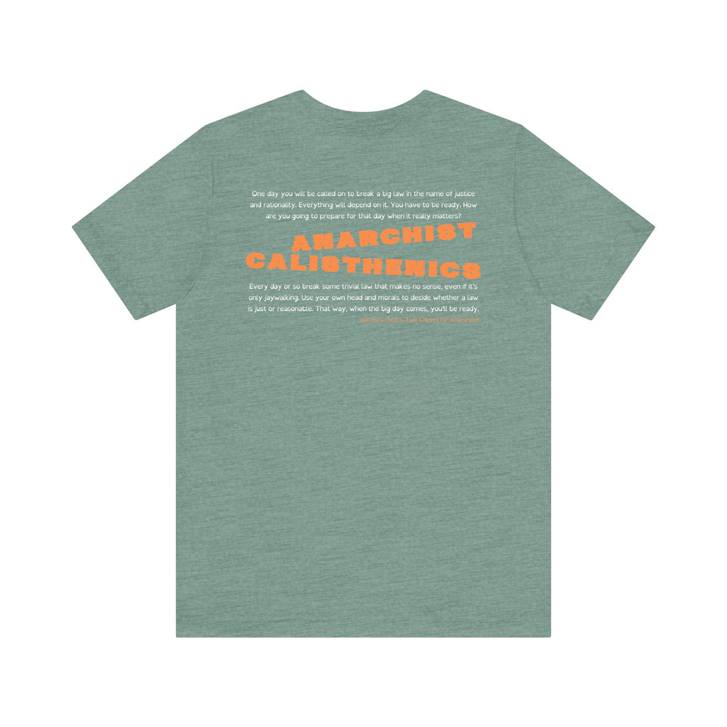 Anarchist Calisthenics- Jersey Short Sleeve Tee