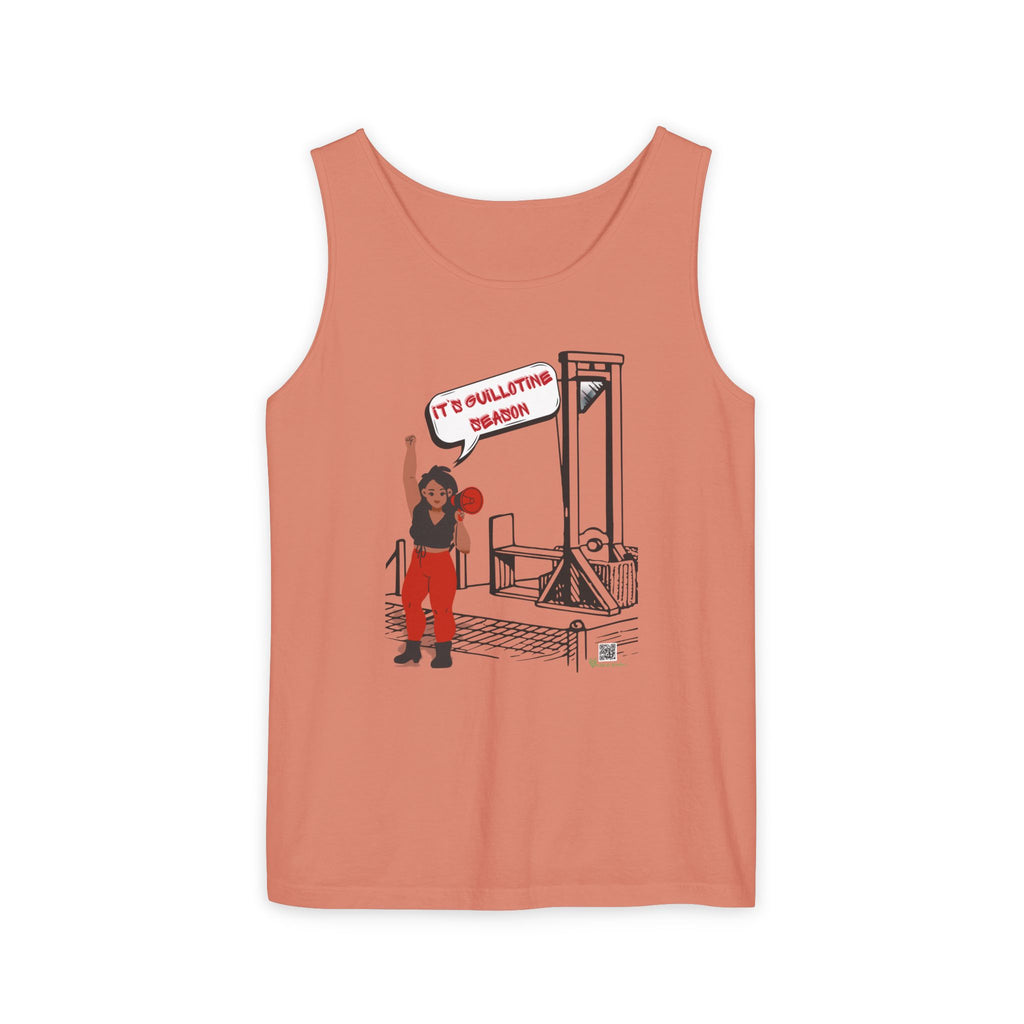 Guillotine Season Tank Top – Anti-Fascist Protest Apparel