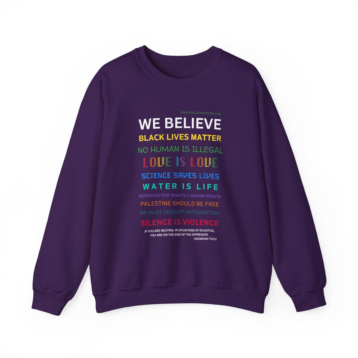 We Believe Heavy Blend™ Crew Sweatshirt