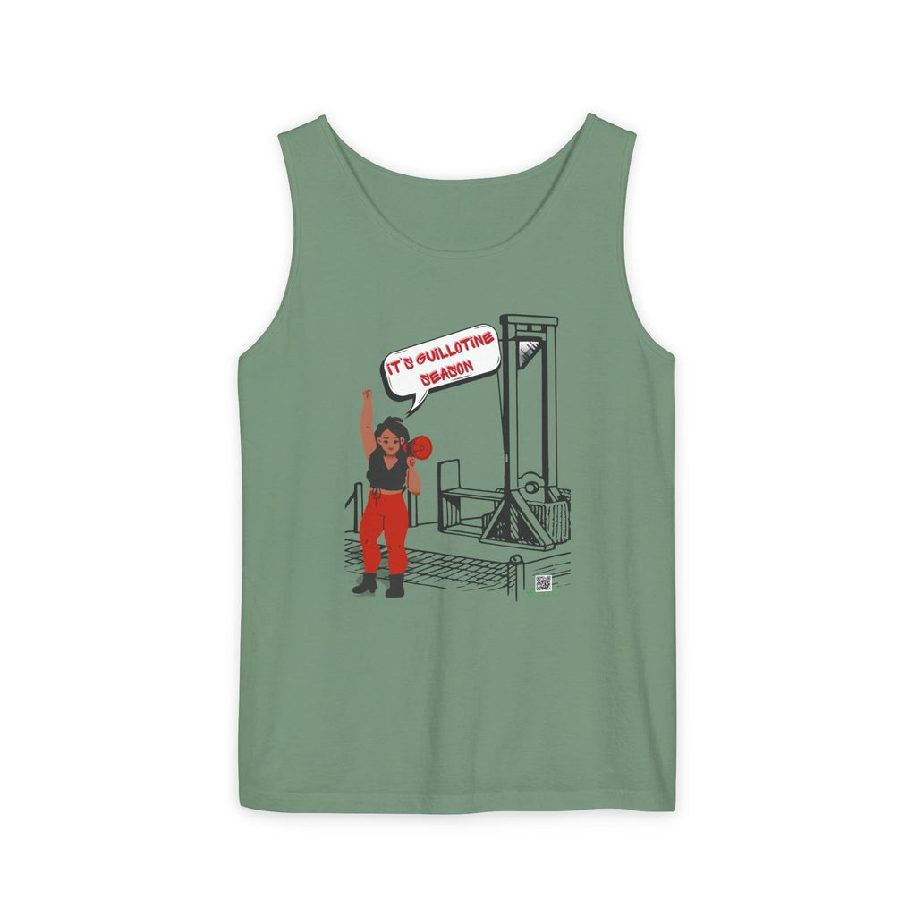 Guillotine Season Tank Top – Anti-Fascist Protest Apparel
