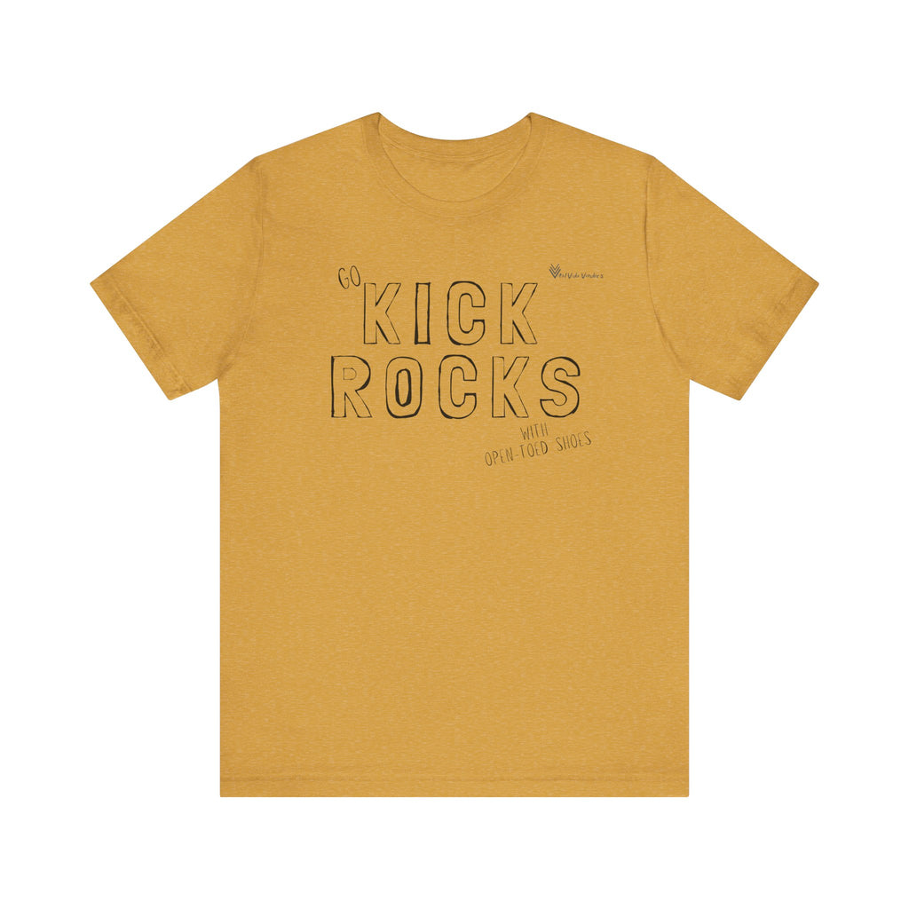 Kick Rocks Jersey Tee
