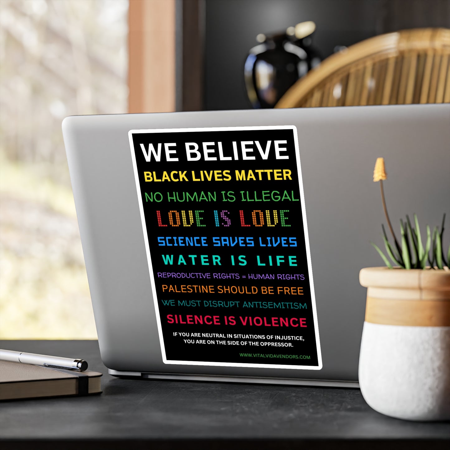 We Believe Vinyl Decal