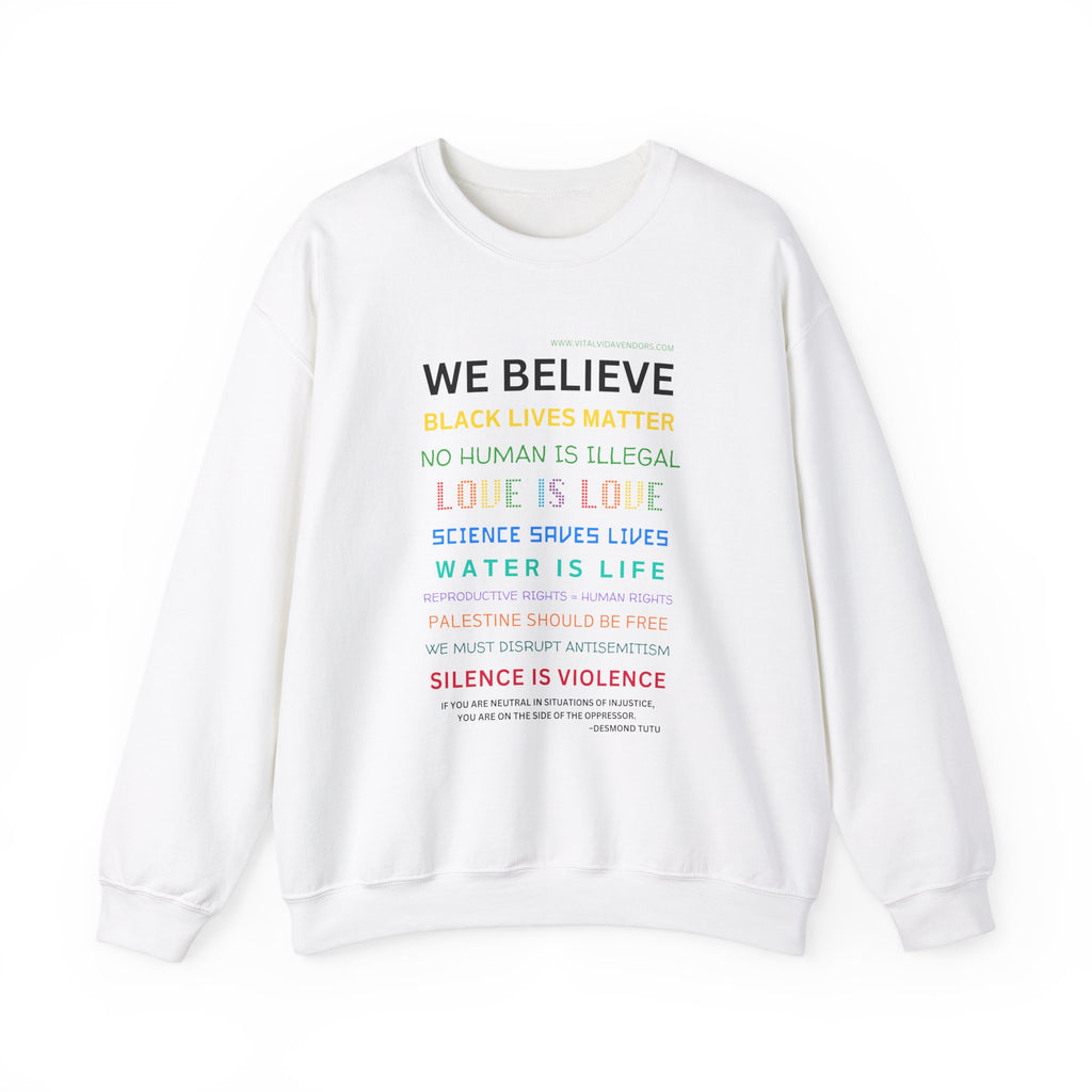We Believe Heavy Blend™ Crew Sweatshirt