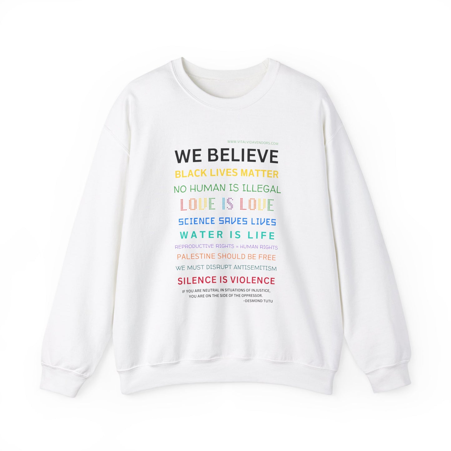 We Believe Heavy Blend™ Crew Sweatshirt