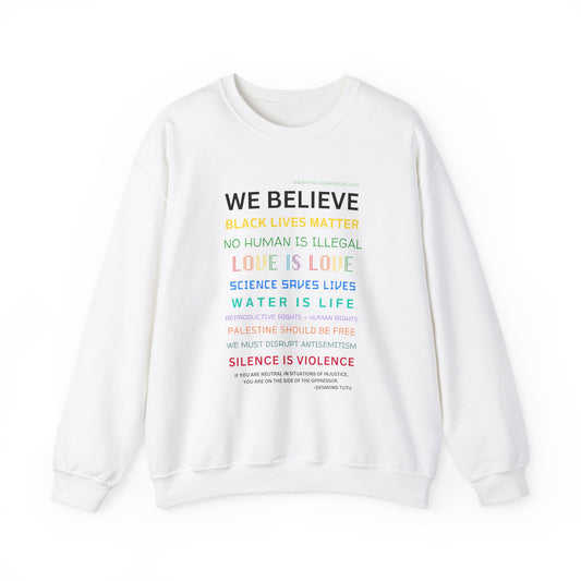 We Believe Heavy Blend™ Crew Sweatshirt