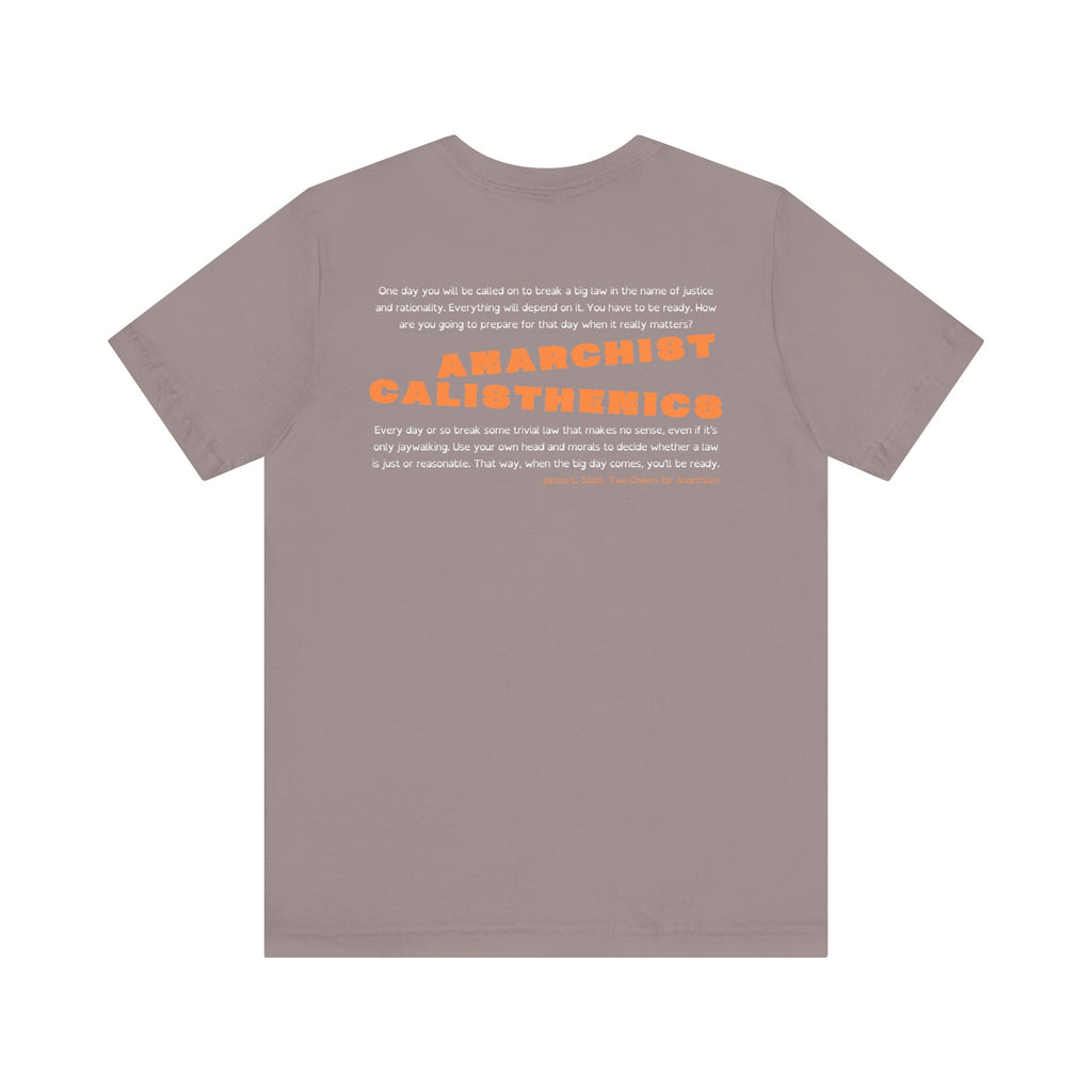 Anarchist Calisthenics- Jersey Short Sleeve Tee
