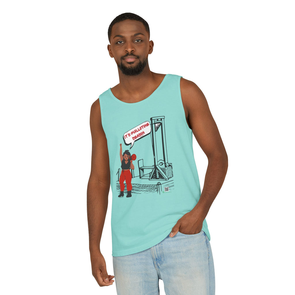 Guillotine Season Tank Top – Anti-Fascist Protest Apparel